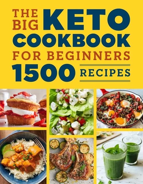 The Big Keto Cookbook for Beginners: 1500 Recipes by Callisto (Paperback)